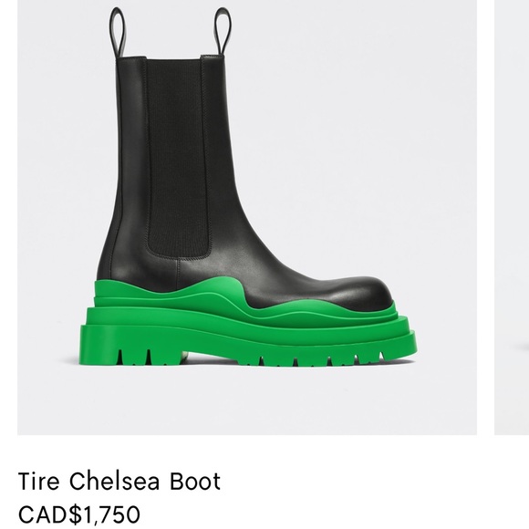 Bottega Veneta Tire Chelsea Boot - Picture 3 of 3